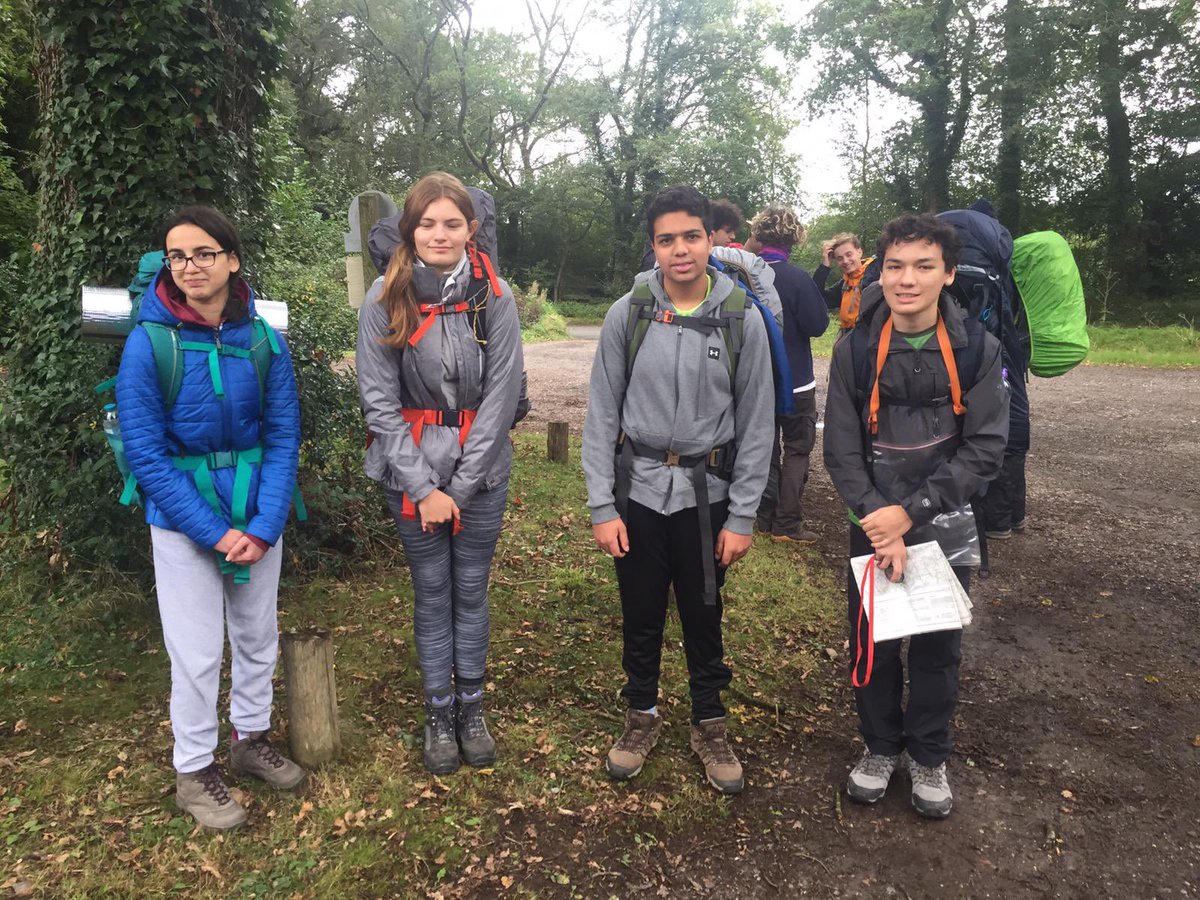 DunottarDofE's tweet image. Our Silver teams have been out on their assessed @DofE expeditions this weekend. After the fuel problems meant we couldn’t travel to the New Forest, they have still enjoyed their hike and braved the heavy downpours on Sat. Well done to all and thank you staff &amp;amp; @BrightExped!