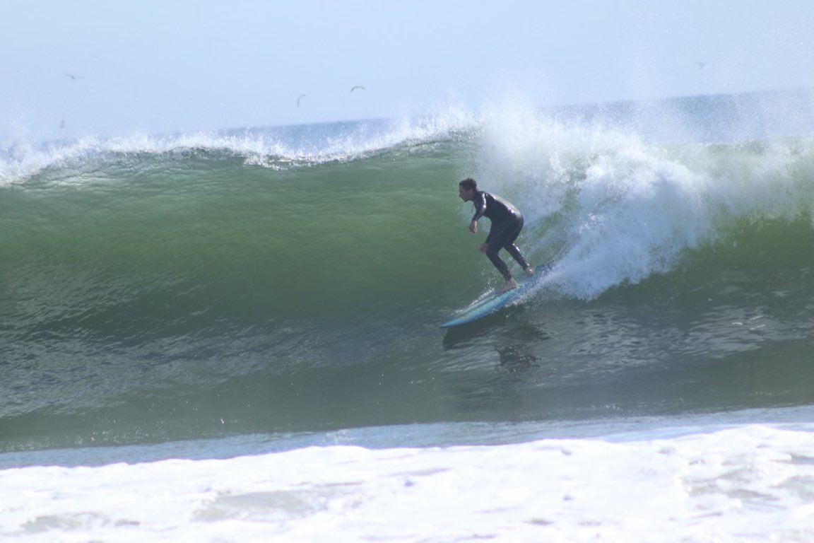 Hurricane Sam delivered the goods this weekend on the Jersey shore!! 🌀