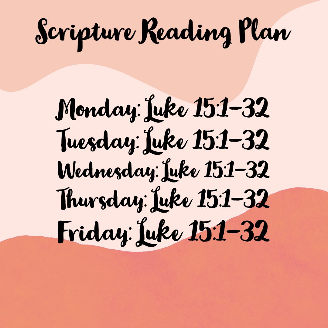 theValleyPoint's tweet photo. Read Luke 15:1-32 five times this week, and reflect on just a few of these "Short Stories." #Scripturereadingplan https://t.co/hAWGslFb1g
