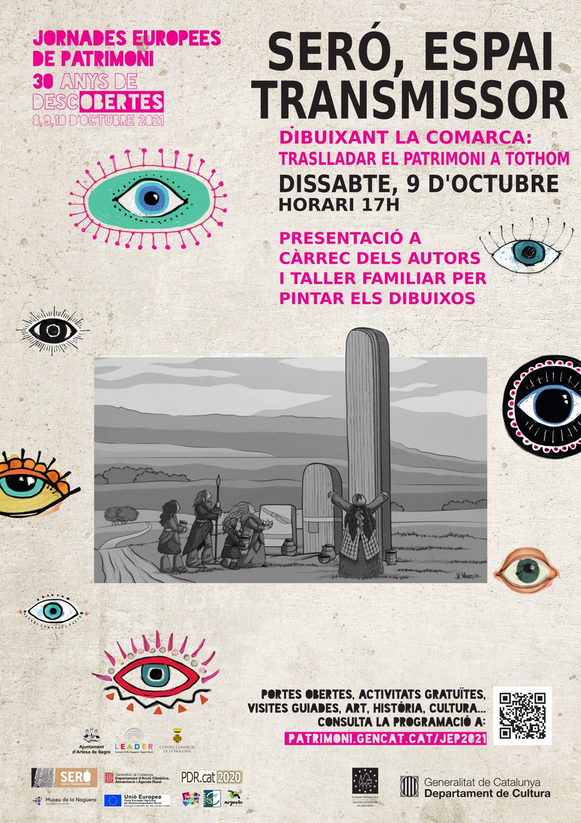 LEADERNogueraSe's tweet photo. ๐๏ธSerรณ Espai Transmissor รฉs un museu atรญpic fruit dโun descobriment รบnic.
Aquest dissabte presentarem el projecte Territori de Valor amb motiu de les Jornades Europees de Patrimoni 2021 i tot seguit, es realitzarร un taller familiar per pintar.๐จ
Mรฉs informaciรณโฌ๏ธ
#LeaderCAT2020 https://t.co/2w4uYP0vVQ