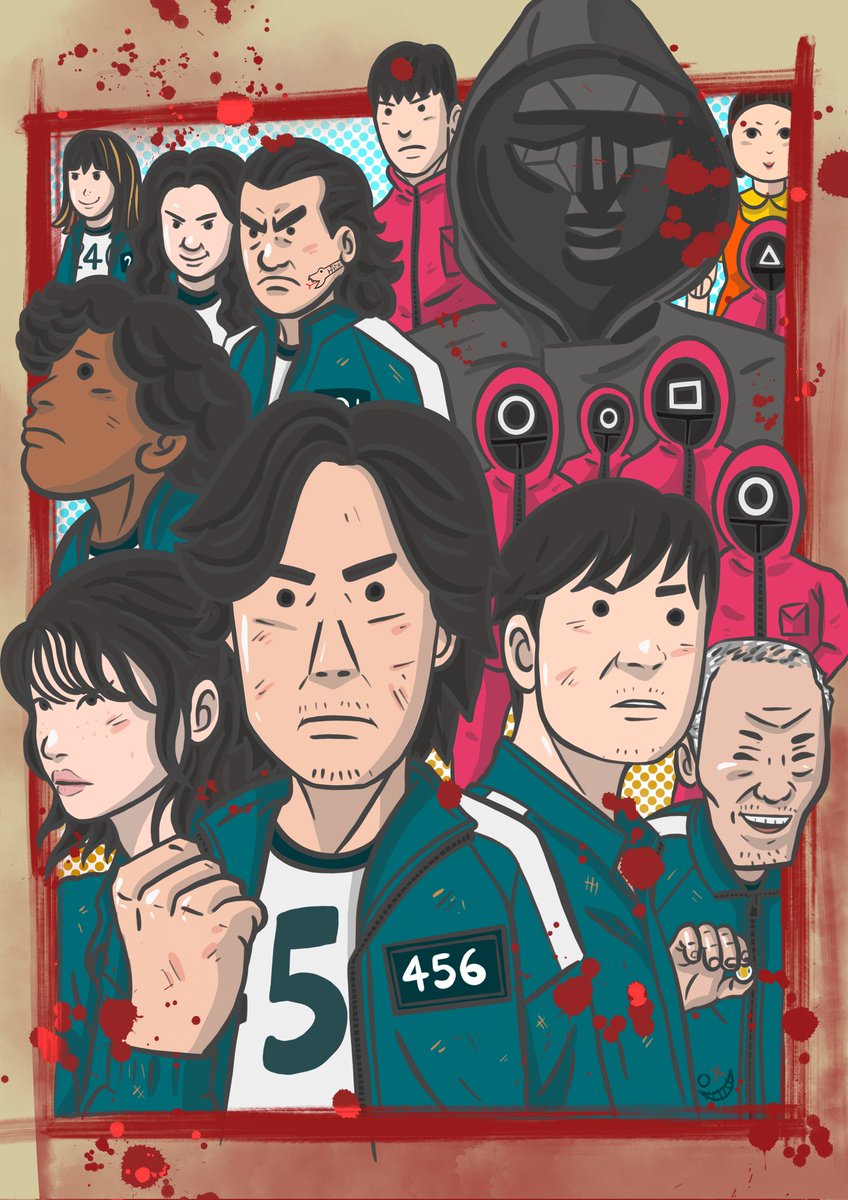 lefteyemark's tweet photo. “My town called that game the Squid Game.”
SQUID GAME (2021)
#squidgame #오징어게임 #魷魚遊戲 #イカゲーム #netflix #leejungjae #parkhaesoo #junghoyeon #이정재 #李政宰 https://t.co/KGJjnu7Vwx