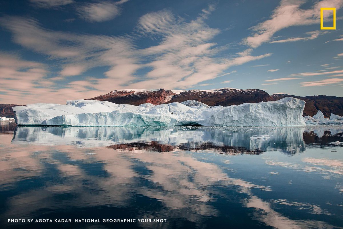 NatGeoHistory's tweet image. Offering untouched wilderness and astounding silence, Greenland is home to some of the world&apos;s largest fjords—including this one at Scoresby Sund, captured here by Your Shot photographer Agota Kadar.