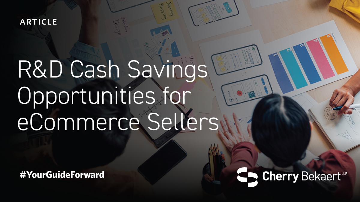 CherryBekaert's tweet image. Does your business qualify for #RnD credits? Companies that utilize #data and #softwarefocused operations could be eligible for the #Research and #Development tax incentive. ow.ly/IZMO50GjBMr #MFGMonth #MFGDay21 #MFGDay