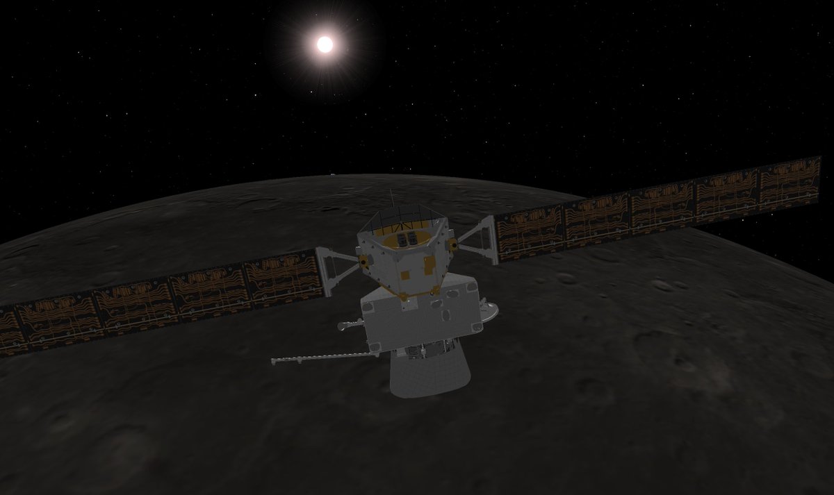 If you enjoyed the first BepiColombo Mercury fly-by, you can revive it with SPICE and Cosmographia. 🌑 BC SKD: repos.cosmos.esa.int/socci/scm/spic…