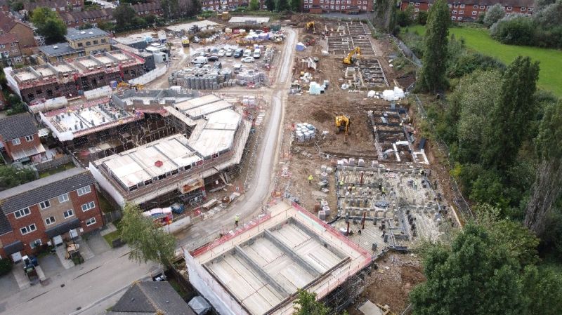 Progressing well at our Dabbs Hill site in Northolt. A development of 149 units consisting on 118 apartments and 31 houses.
