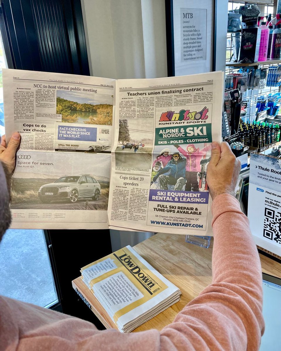 Extra! Extra! Read all about it‼️ 📰  Did you catch us in the 'Low Down' last week?