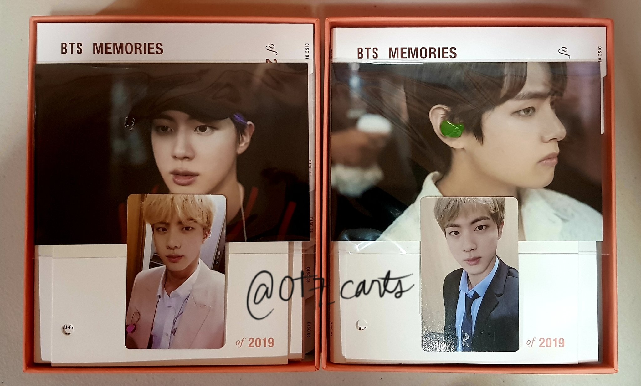 超特価激安 Blu-ray 2019 OF MEMORIES BTS 韓国版 ジン トレカ K-POP