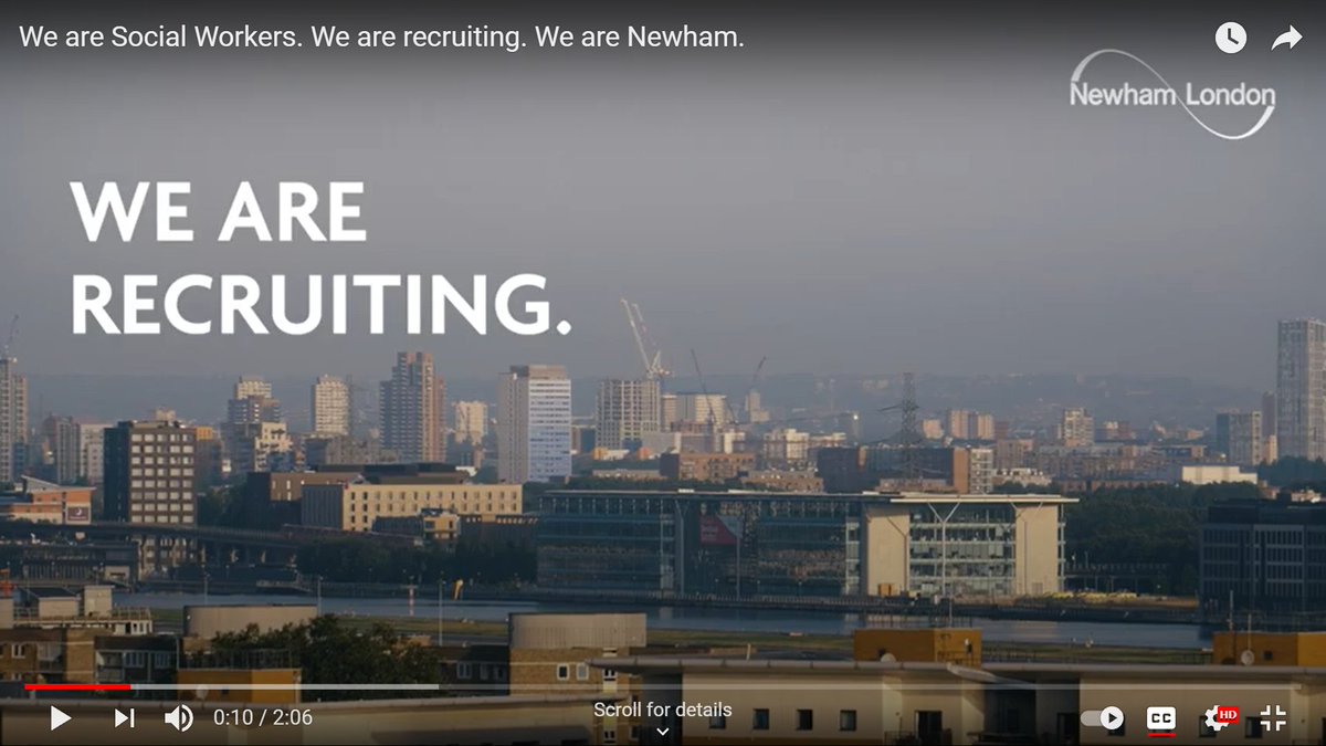 TimAldridgeDCS's tweet photo. I'm super excited to be launching our latest recruitment campaign!

We are Social Workers. We are recruiting. We are Newham.
https://t.co/RQCapgXsm1

It's never been a better time to join us in Newham - we have a renewed energy and sense of purpose! https://t.co/hRdpuThwrm