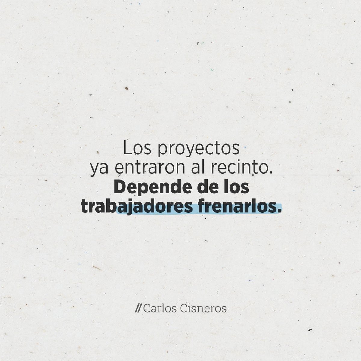 #ConLosTrabajadoresNO

Juntos por el Cambio ataca nuevamente a las y los trabajadores. Ahora quieren que las empresas puedan despedirte sin justa causa y sin pagarte indemnización. (1/2)