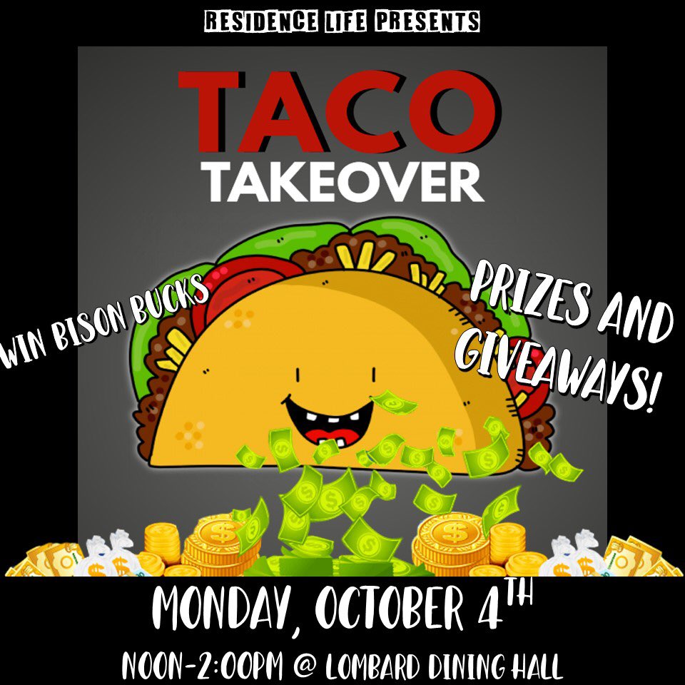 🌮 <a href="/Nichols_College/">Nichols College</a> It’s National Taco Day!! Come celebrate 12-2pm in Dining Hall today! Prizes and Raffles! 🌮