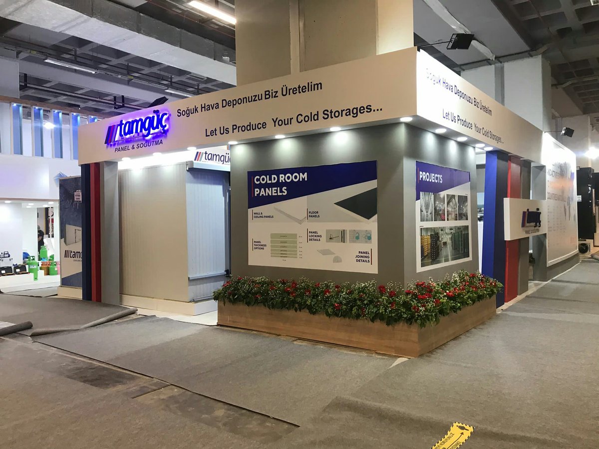 Sodex 2021 fuarı standını yaptığımız #tamguc firması bizi tercih ettiģi için teşekkür ederiz...
