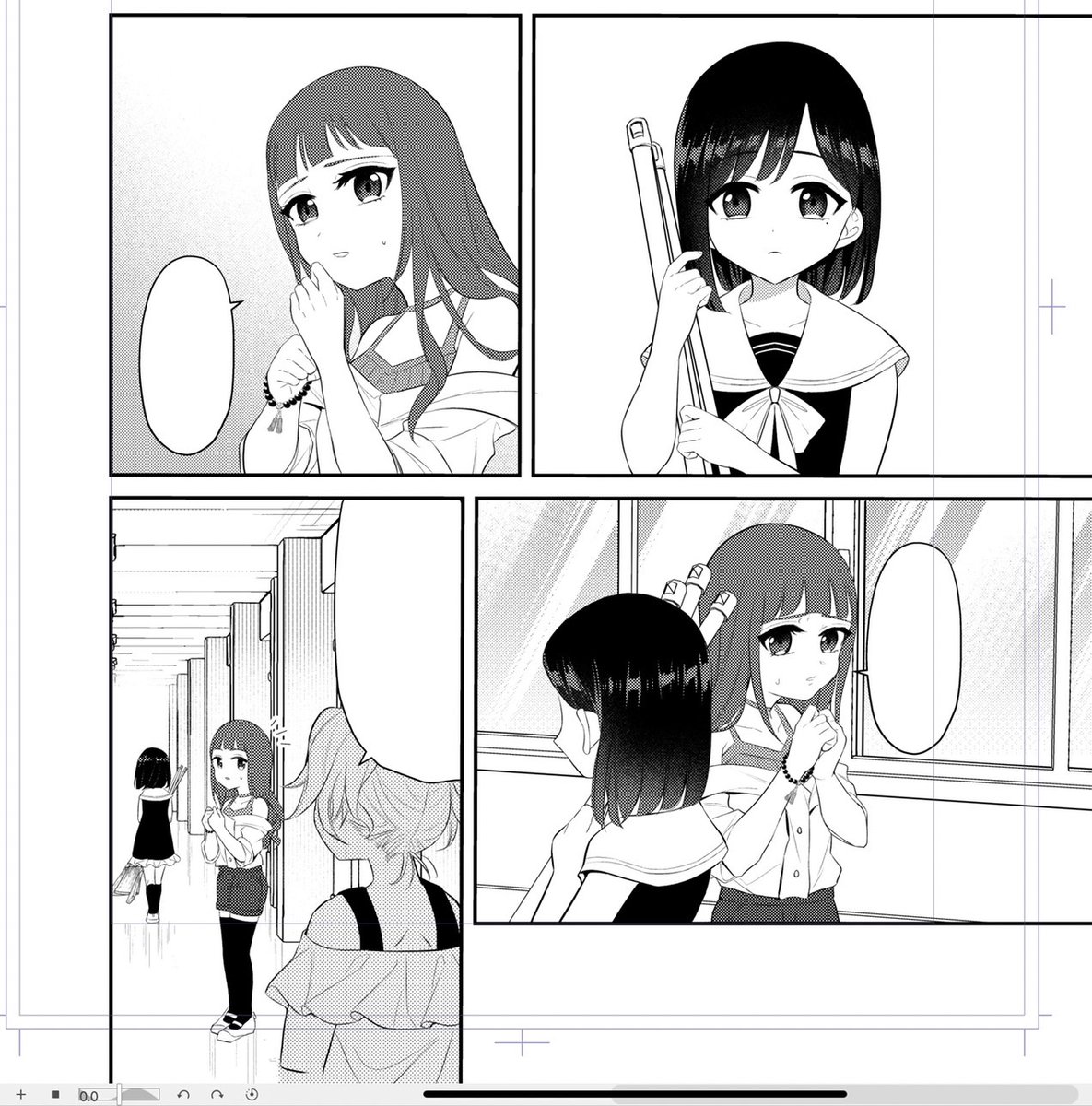 やっと今月の原稿脱稿できました~💪新キャラが出っ張るおはなし…今月22日発売のきららフォワードに掲載予定ですので何卒よろしくお願いします😌