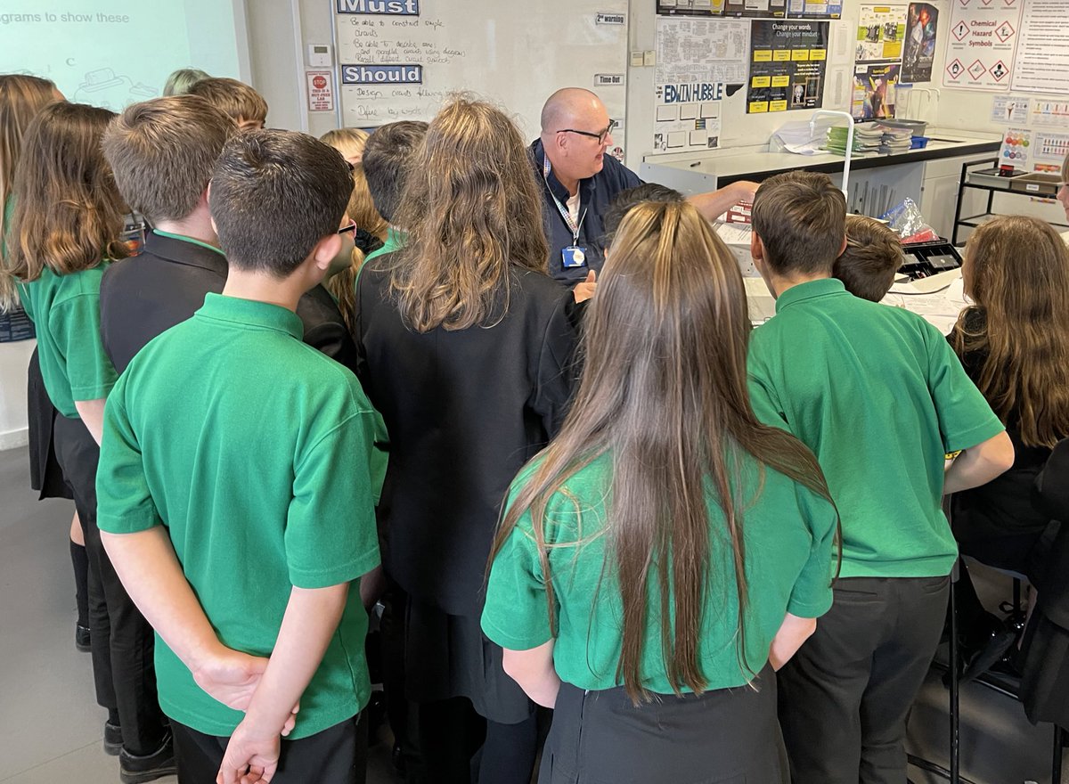 ScienceDep_SHS's tweet image. You could have heard a pin drop while Mr McAvoy was describing the fundamentals of electricity #proudofourstudents
