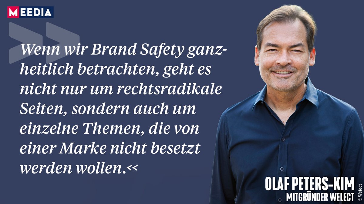 MEEDIA's tweet photo. Immer wieder tauchen die Werbemittel großer Marken auf fragwürdigen Seiten auf. Wissen die Marketingleiter nicht, wo ihre Werbung erscheint? Oder lassen sie das absichtlich laufen? MEEDIA im Gespräch mit Olaf Peters-Kim und Thomas Koch (+)
https://t.co/WNDFq0sKof https://t.co/jD9UDQOOm6