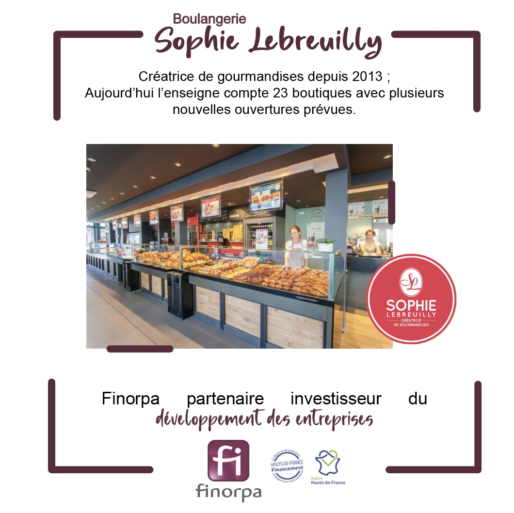 [Ils nous font confiance]
<a href="/finorpa/">Finorpa</a> partenaire de l'enseigne Boulangerie-Pâtisserie Sophie Lebreuilly 

⬇️⬇️
urlr.me/PdYzj

#finorpa #sophielebreuilly #partenaires
