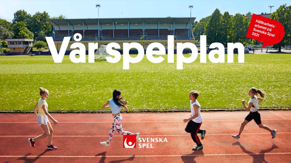 Nu är den här! Vår spelplan 2021 som presenterar ett axplock av allt Svenska Spel gör inom hållbarhetsområdet. bit.ly/3a6KCw9