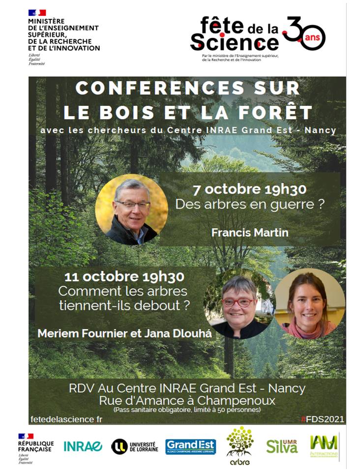 DreyerErwin's tweet photo. Fête de la Science @INRAE_Nancy à Champenoux : conférences sur les arbres et leur environnement. @fmartin1954 et @FournierMeriem vous expliquent tout ce que vous avez toujours voulu savoir sans oser le demander. https://t.co/LcofjWIGzp