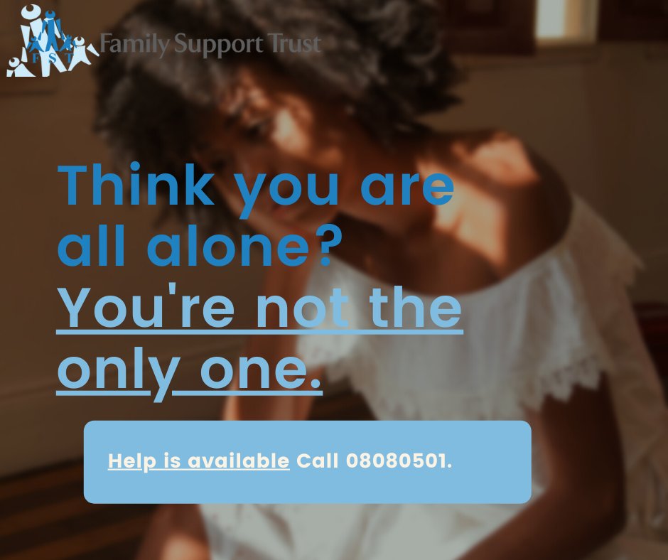 You are not alone, we are here for you!
FST offers free counselling and medical services. Call us today on 08080501. #familysupporttrust #counselling <a href="/AdultRapeClinic/">ARC</a> <a href="/advc_zim/">Anti-Domestic Violence Council of Zimbabwe</a> <a href="/UNFPA_Zimbabwe/">UNFPA Zimbabwe</a> <a href="/FACTzim/">FACT Zimbabwe</a>