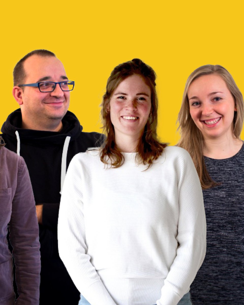 De jarige jobjes van deze maand 🥳  Happy birthday Frauke, Muriel, Bart &amp; Astrid!