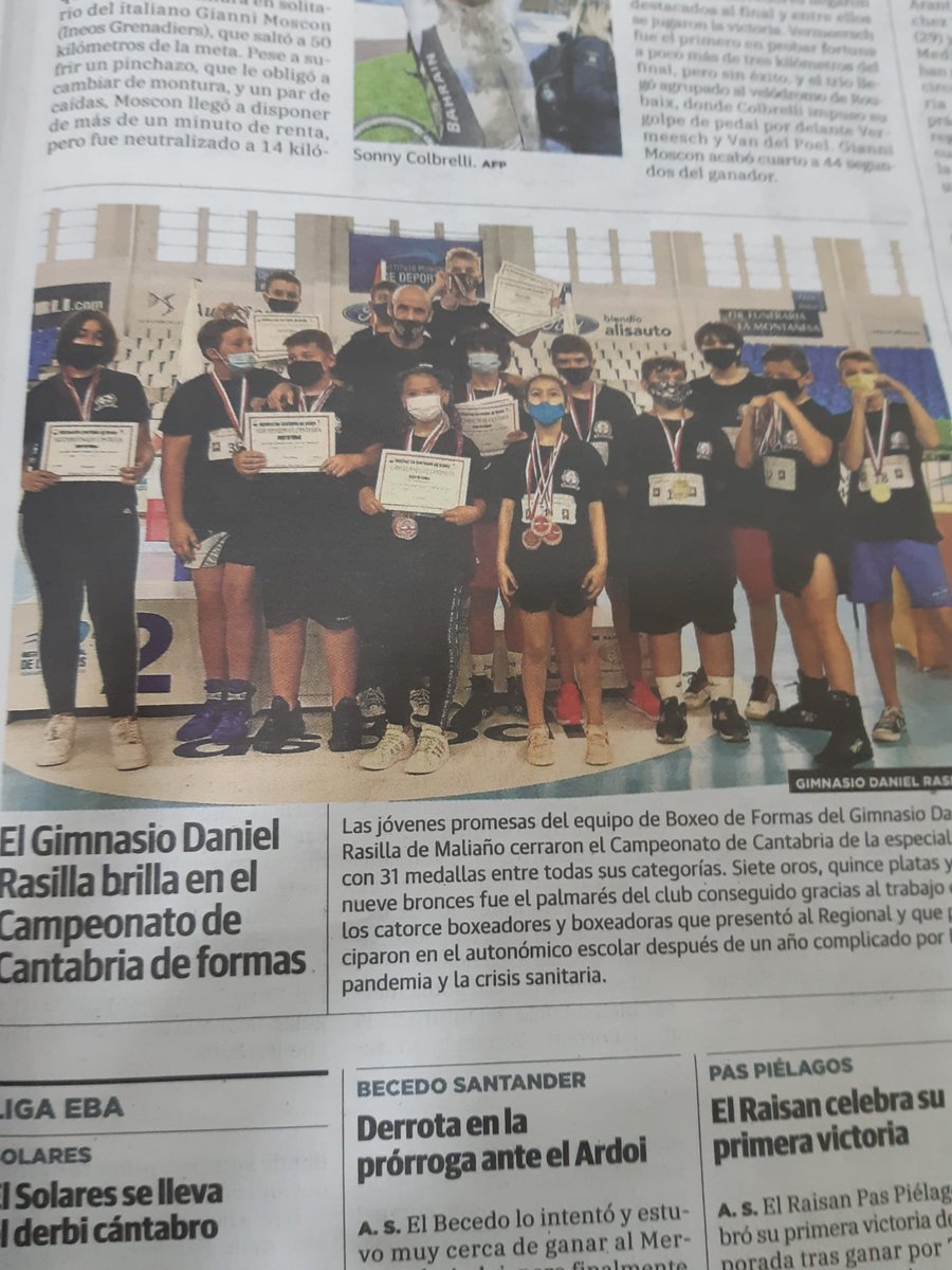 Danirasilla's tweet photo. Hoy en @dmontanes

Mucha ILUSION y mucho TRABAJO detras de este proyecto que llevamos años construyendo.

Enhorabuena a todos pequeños 🐍🐍🐍🐍

#GimnasioDanielRasilla #Maliaño #Camargo #Cantabria #desde1988 #boxeo #boxeoinfantil #elfuturoestaenlabase https://t.co/sSSGNVcXlQ