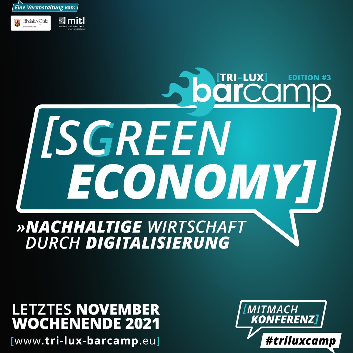 [#HomeOffice = Pendelwege und CO2 sparen ]
[#PaperlessOffice = Effizientere Prozesse]
[#Dematerialisierung = Ressourcen sparen]
[#NewWork Methoden = Flexibler arbeiten]
Ende November wollen wir die vielfältigen Möglichkeiten der Digitalisierung für die Nachhaltigkeit beleuchten!