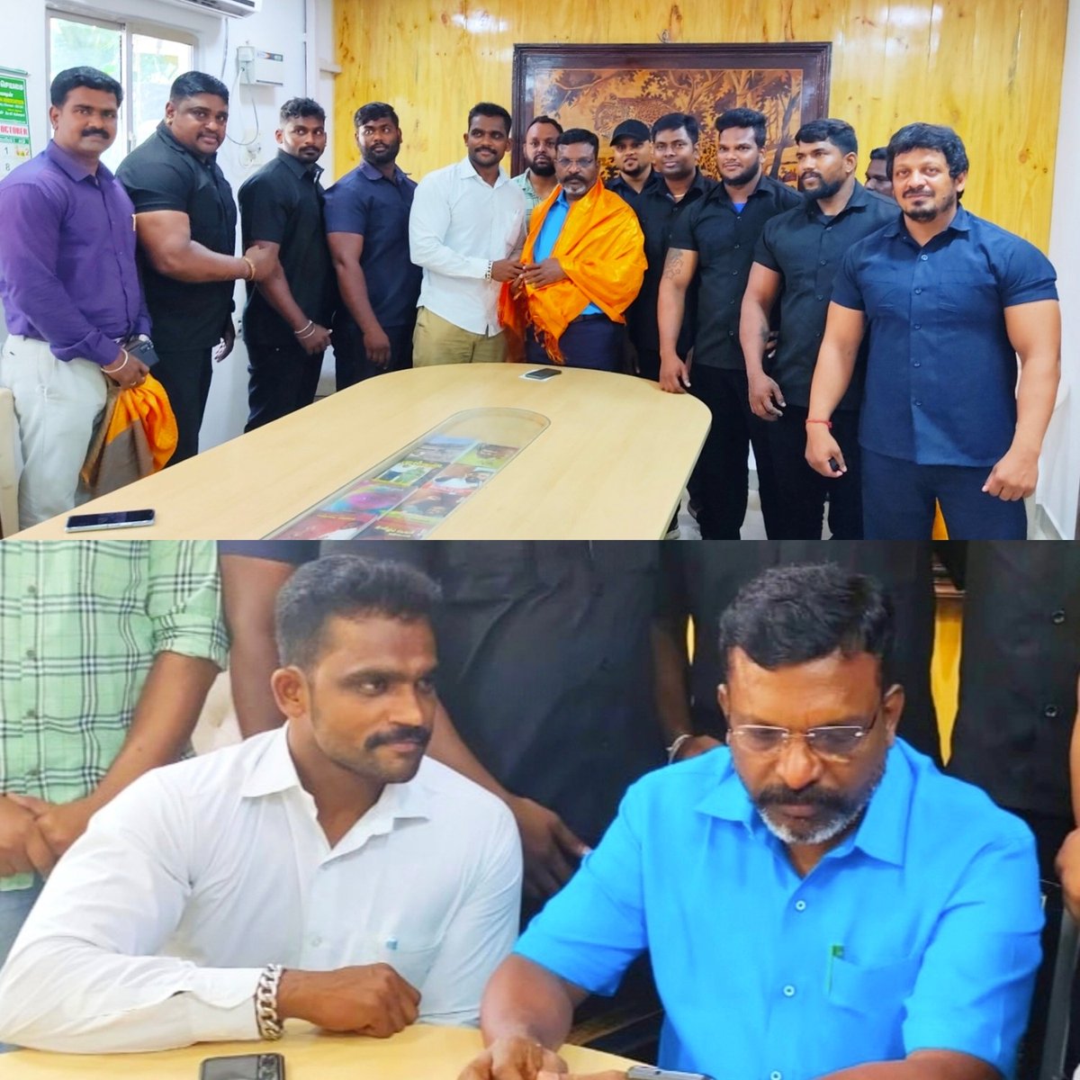 Actor72310952's tweet photo. @thirumaofficial நேற்று என் வாழ்நாளில் மறக்க முடியாத நாள் என் தலைவரை சந்தித்தேன் ❤️❤️❤️ https://t.co/oaKEOQbp6P