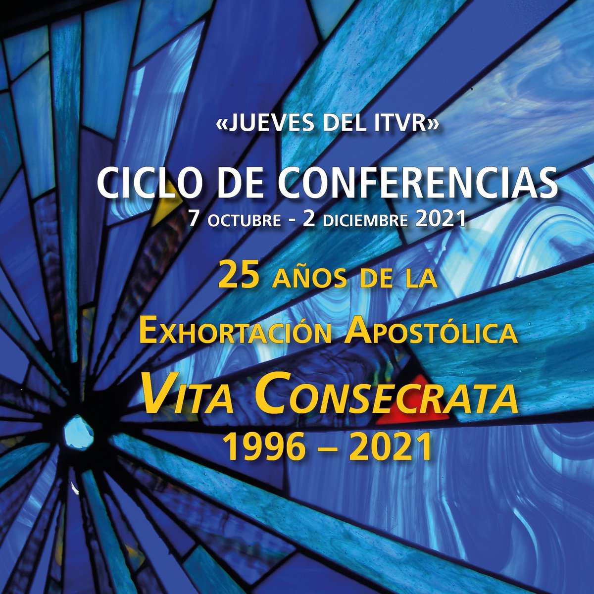 "Los Jueves del ITVR" 25 años de la Exhortación Apostólica Vita Consecrata 1996-2021
itvr.org/noticias/los-j…