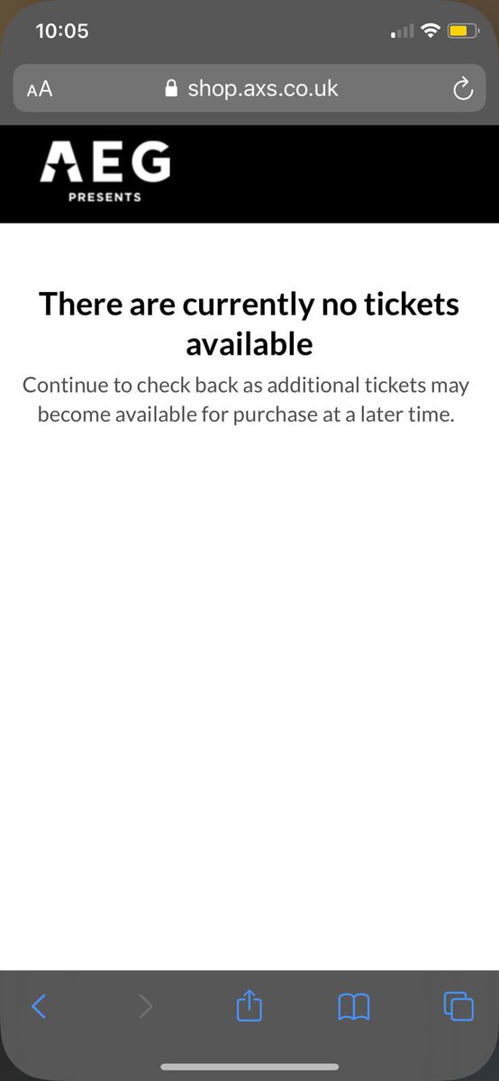tew_lucy's tweet photo. @ShawnMendes @AXS_UK i was trying to get gold vip package since 9:30.. put us in a queue until 10 and at 10 apparently there is none left!!! absolutely gutted😭😭 https://t.co/NeJi6CcNlR