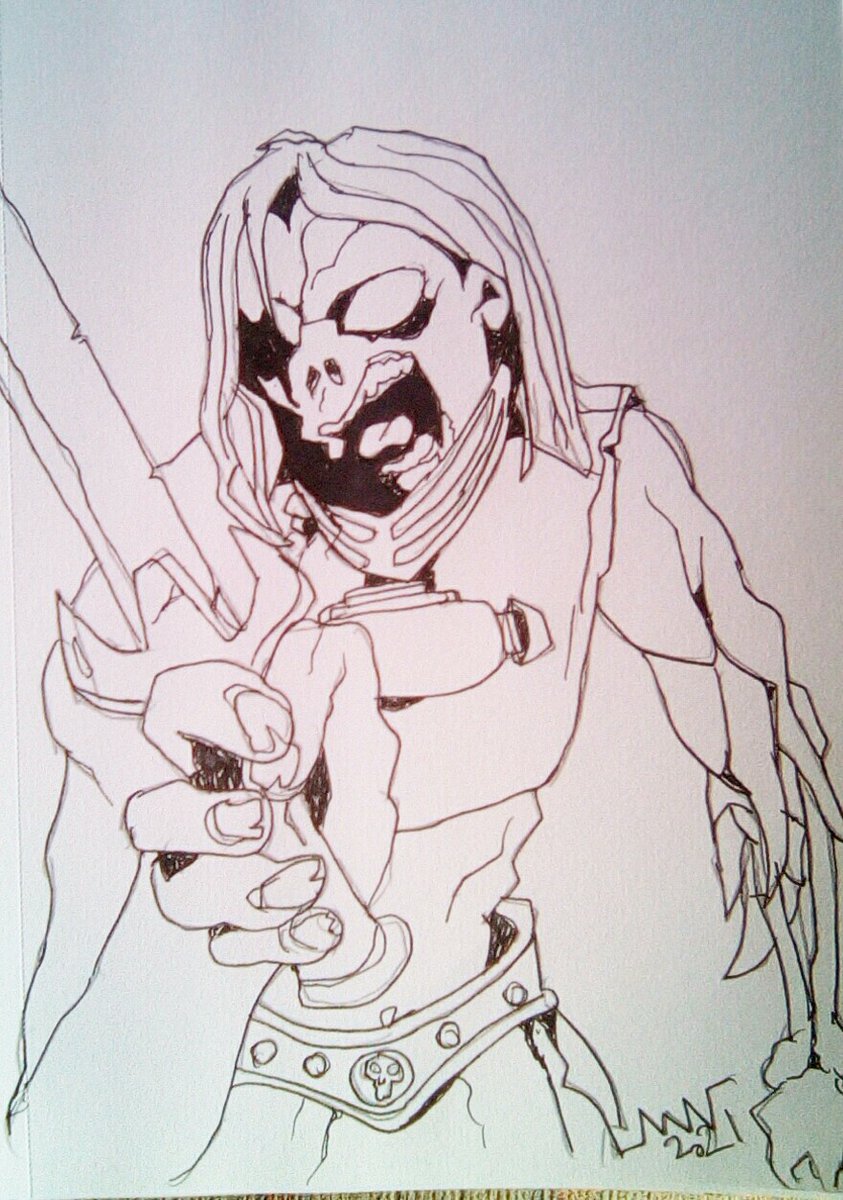 MattWhite073's tweet photo. My stab at @lawtonbennie 's original fan created character R.I.P.-TOR for this years MOTU drawing challenge. #motudrawingchallenge #frightzone #MastersoftheUniverse #MOTU https://t.co/YcHKcAgVQx