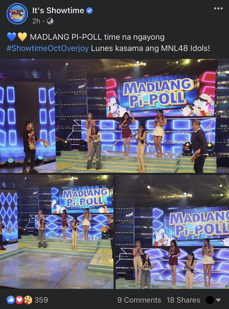 Princevader48's tweet photo. Support. ๐
MNL48 ON MadlangPiPOLL
#MNL48onItsShowtime
@mnl48official
#ShowtimeOctOverjoy
https://t.co/zSitPIrOWl
https://t.co/DWdrkLCD9b
https://t.co/seVrPYoab6 https://t.co/da5PJWAPRt