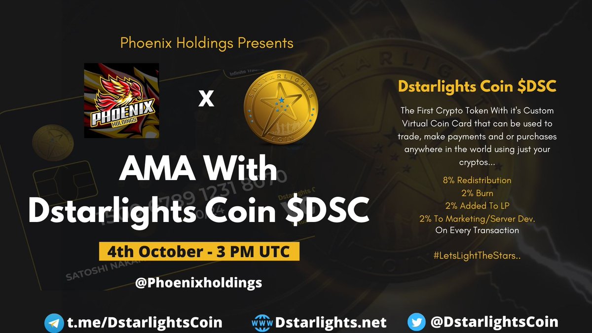 Dstarlights Coin ($DSC) tweet media