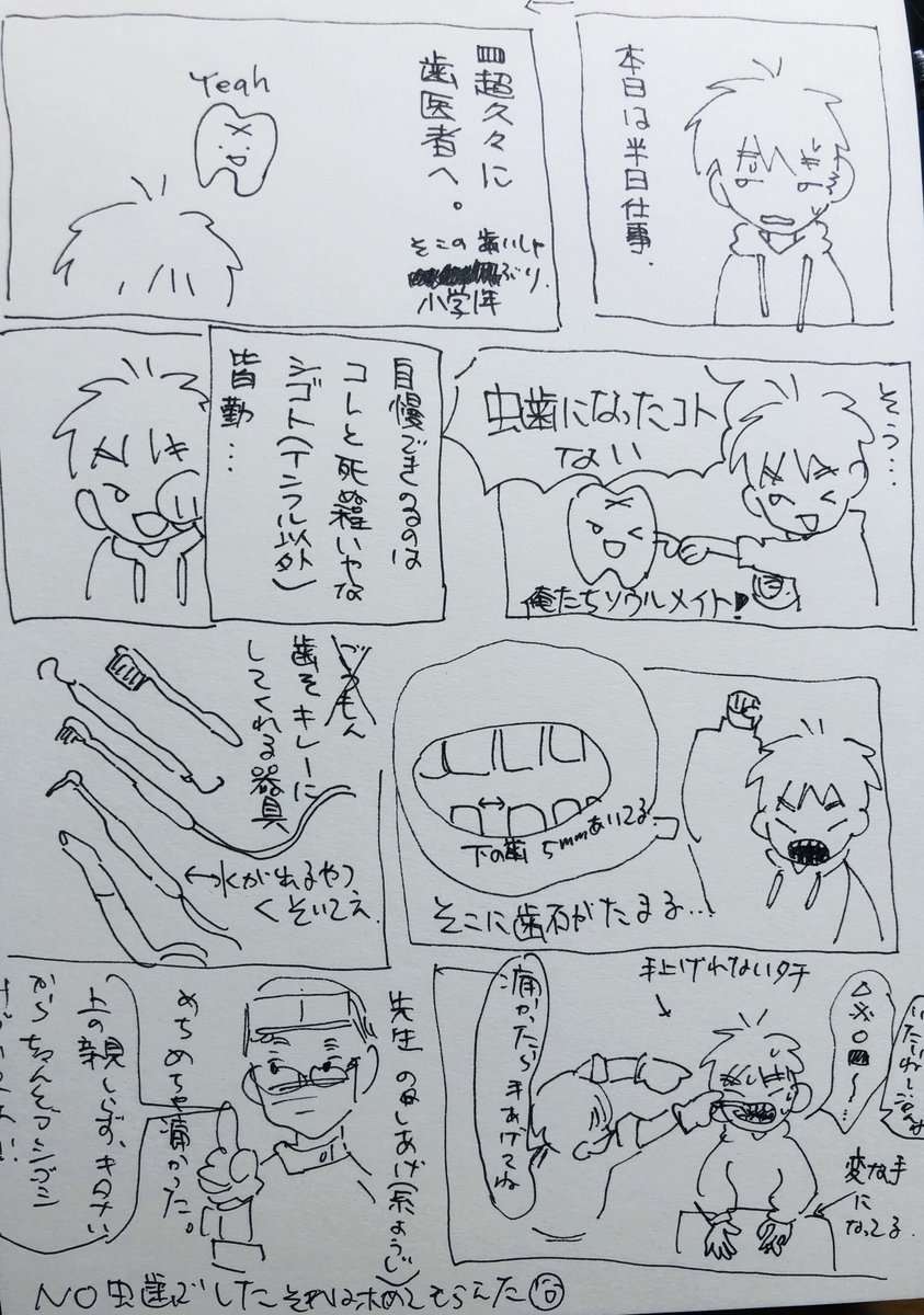 親知らず磨くのは顎の限界を超えろと言うこと… 
