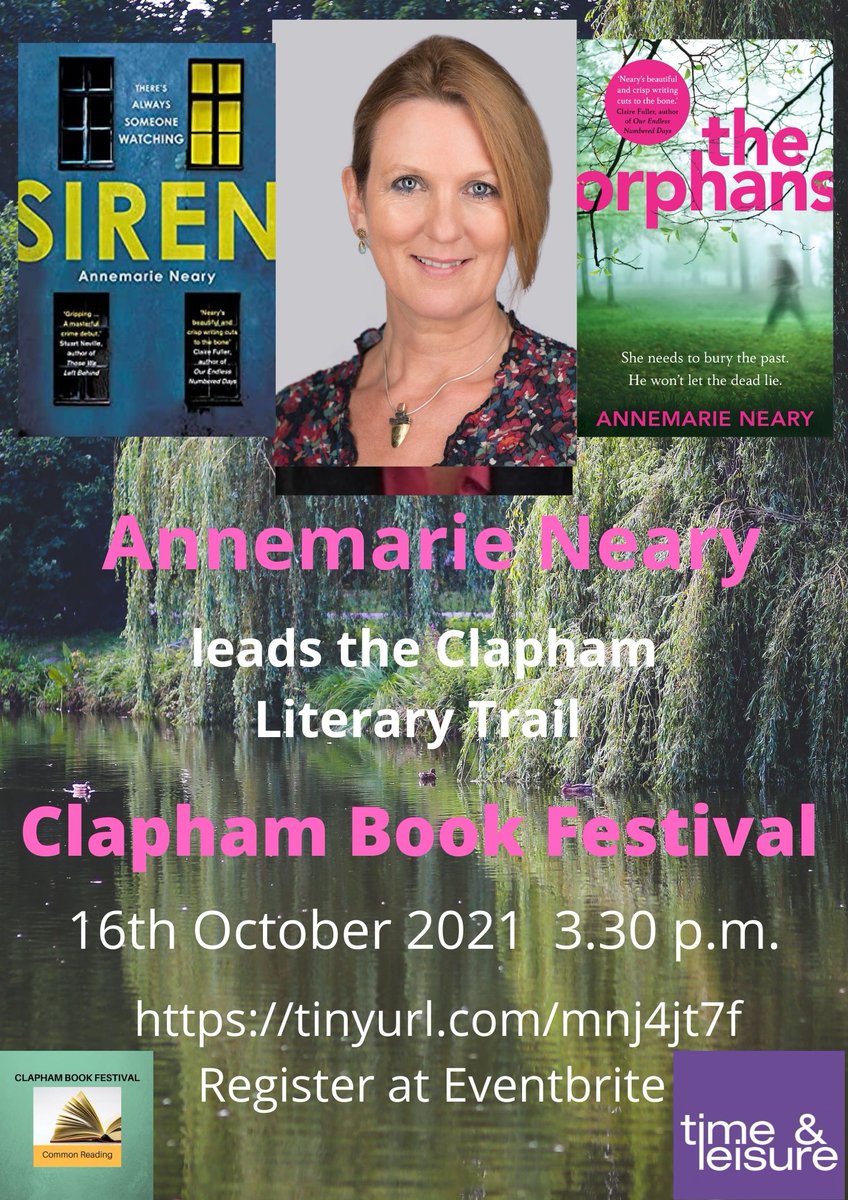 Clapham Book Fest - 12 October 2024 (@claphambookfest) on Twitter photo Walking & talking about writing & writers. Join <a href="/jjulieanderson/">@julieandersonwriter</a> and <a href="/AnnemarieNeary1/">Annemarie Neary</a> to walk the Common and delve into Clapham's literary past <a href="/ClaphamBookFest/">Clapham Book Fest - 11 October 2025</a>. Saturday 16th October 2 pm and 3.30 pm. Tickets numbers are limited & they're selling out fast. tinyurl.com/mnj4jt7f Walking & talking about writing & writers. Join <a href="/jjulieanderson/">@julieandersonwriter</a> and <a href="/AnnemarieNeary1/">Annemarie Neary</a> to walk the Common and delve into Clapham's literary past <a href="/ClaphamBookFest/">Clapham Book Fest - 11 October 2025</a>. Saturday 16th October 2 pm and 3.30 pm. Tickets numbers are limited & they're selling out fast. tinyurl.com/mnj4jt7f