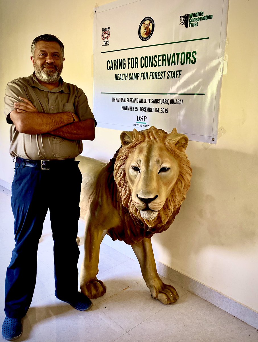 For our team <a href="/WCT_India/">Wildlife Conservation Trust (India)</a> every week is wildlife week. This  one is special as we are back in the field at Umred &amp; Bor tiger reserves conducting health checks. The health of forest guards is key  to protect wildlife. Sadly I couldn't join them but am with them in spirit <a href="/vishalgad/">Vishal Gadre</a>