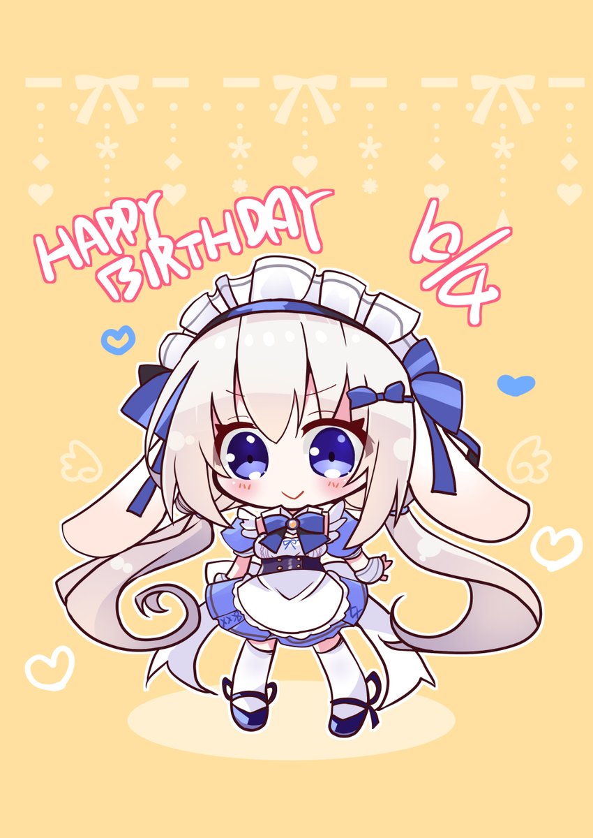 「なのちゃんおめでと～🥳💙
#天使のアトリエ  
#天使なの生誕祭2021 」|しろがね🌱ことしもよろしくねのイラスト
