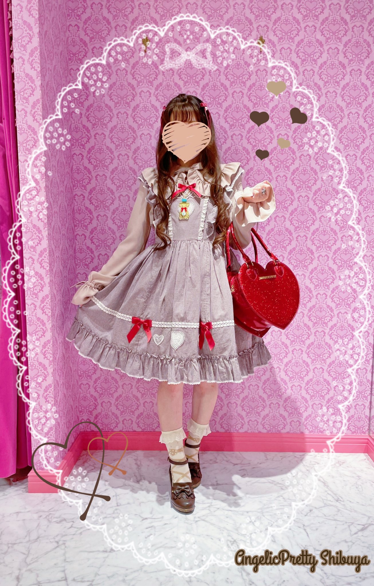 Angelic Pretty Petit Bouquetジャンパースカート 22-07-09-012h-1-OP Angelic Pretty Petit Bouquetジャンパースカート 22-07-09-012h-1-OP