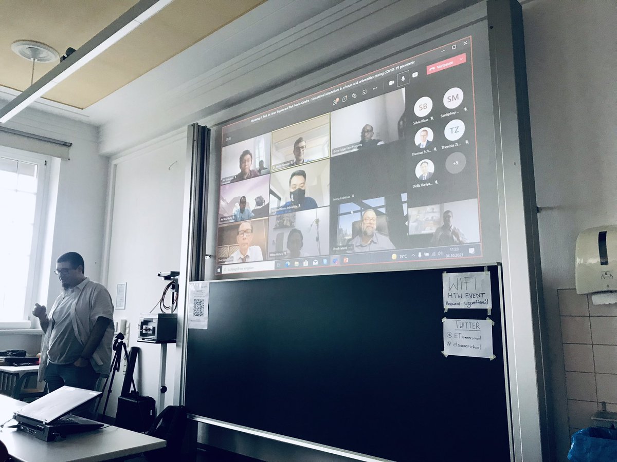 selinairnl's tweet photo. Interesting session by #mariogandra from Brazil about challenges on educational adaptions in schools and universities during covid-19-pandemic! 👏🏽@ETsummerschool #etsummerschool https://t.co/ro71ObfSlS
