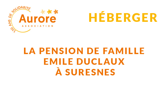 1871-2021 : A l’occasion de son 150ème anniversaire, <a href="/AssoAurore/">Association Aurore</a> vous invite à découvrir ses services et son expertise grâce à une série de mini-documentaires réalisés par <a href="/DHavenith/">Cédric Havenith</a>. 
1er volet : la Pension de Famille Emile Duclaux : youtu.be/KIi07C-Yq7Q