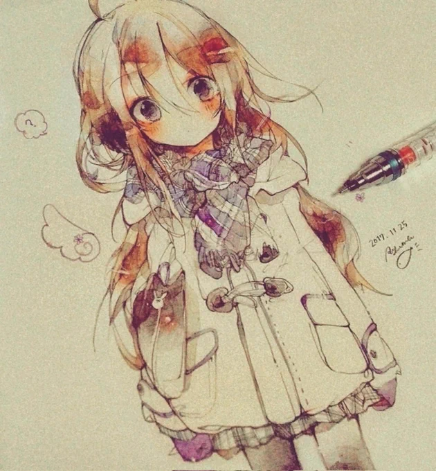 天使の日なのでお気に入りのイラスト (大分昔のですが…) 