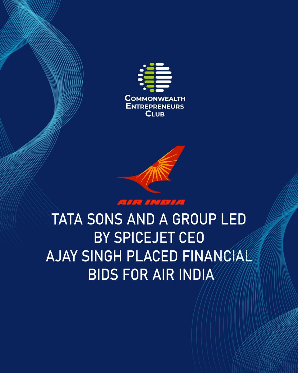 CommonwealthEn3's tweet photo. Tata Sons has emerged  the top bidder for Air India, raising hopes for a take-off of the salt-to-software giant’s civil aviation ambitions.

#aviation #tatasons #aviationphotography #aviationlovers #airplane #aircraft #aviationdaily #planespotting #airbus #instagramaviation https://t.co/KQCpEHLgWt