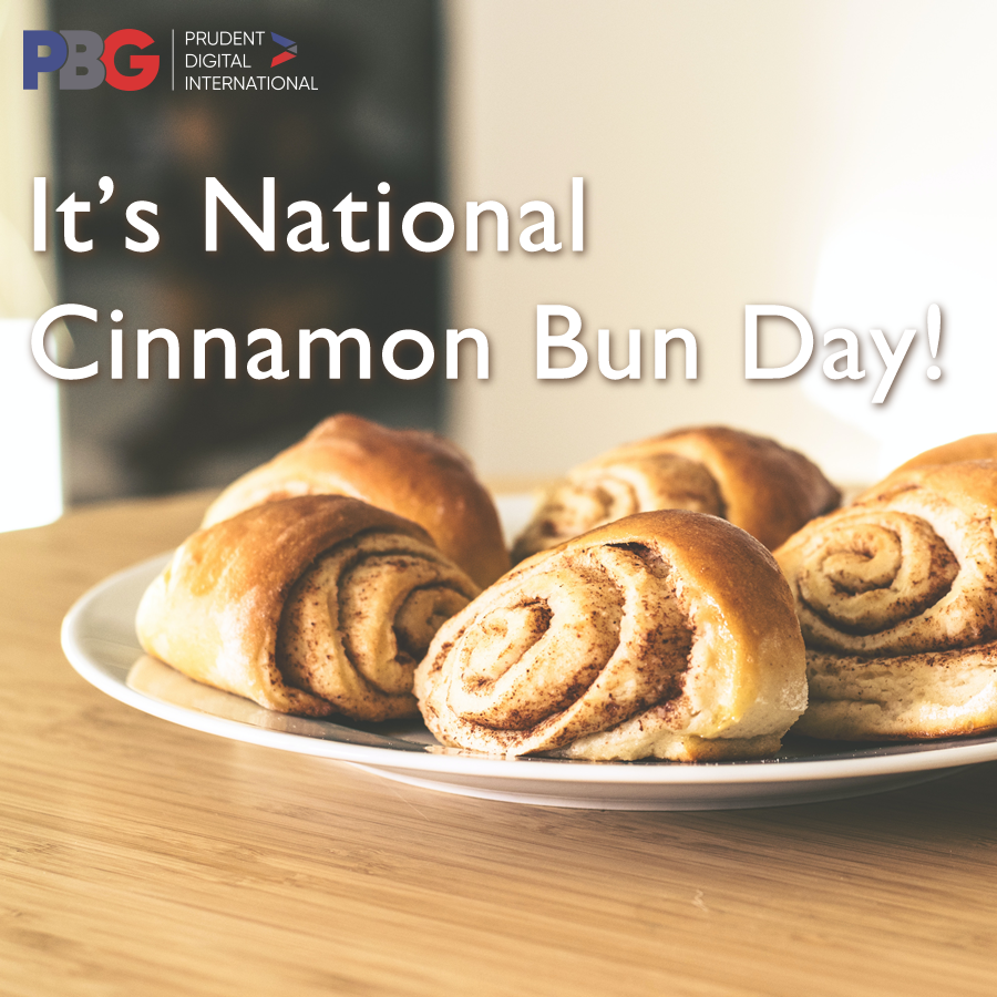 DigitalPrudent's tweet photo. There really is a National day for everything - which is amazing because it gives us an excuse to treat ourselves to some #cinnamon buns today! Happy #Monday everyone :)
#socialmediamarketing #socialmedia #business #motivation #cinnamonbunday #mondaymotivation https://t.co/7aD34d13pE