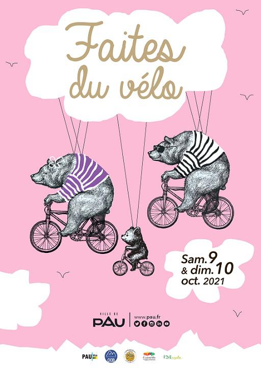 CcbCyclo's tweet photo. Faites du vélo : 9 et 10 octobre 2021
Samedi 9 octobre : participez à une sortie du CCB
Dimanche 10 octobre : balade familiale dans les rues de Pau
Programme et inscription sur https://t.co/Wb3Mo5HxuV https://t.co/IeMRd3ScjD
