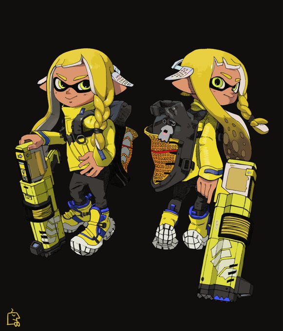 「ink tank (splatoon)」 illustration images(Latest｜RT&Fav:50)