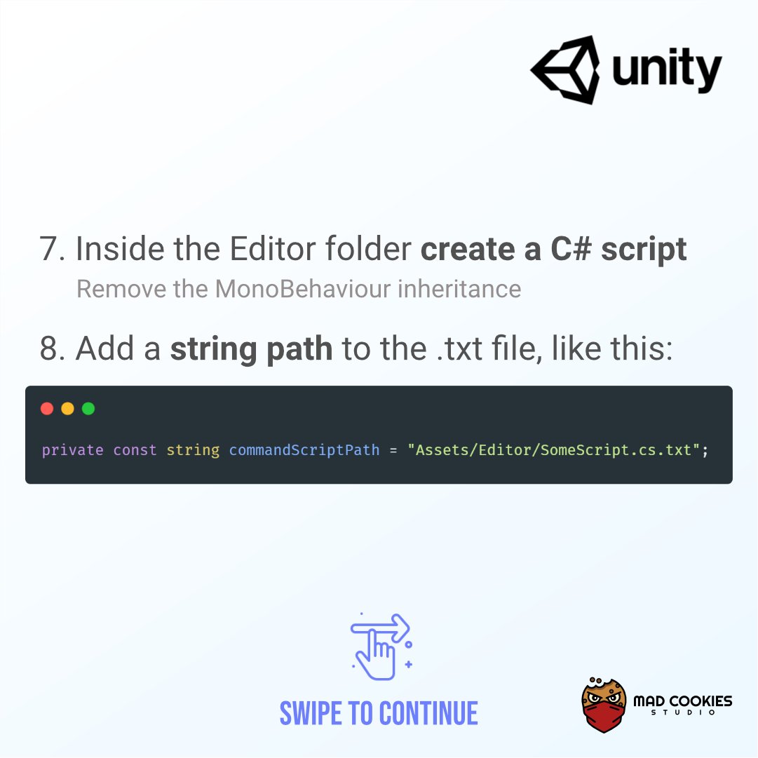 MadCookiesGames's tweet photo. (1/3) This tip is for people like us๐
We like to spend minutes to save seconds, but eventually, those seconds will add up!
#unity3d #unitytips #unitytip #unity3dtips #unity3dtutorials #unity3dtutorial #gamedev #indiedev #gamedevelopment #unitytutorials #unitytutorial https://t.co/RUAYNGWpm4