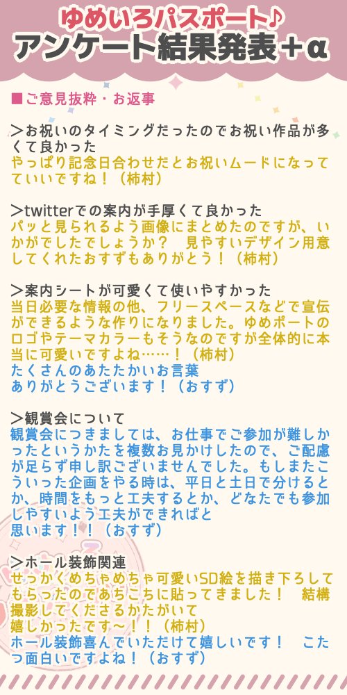ゆめいろパスポート Yumeport Twitter