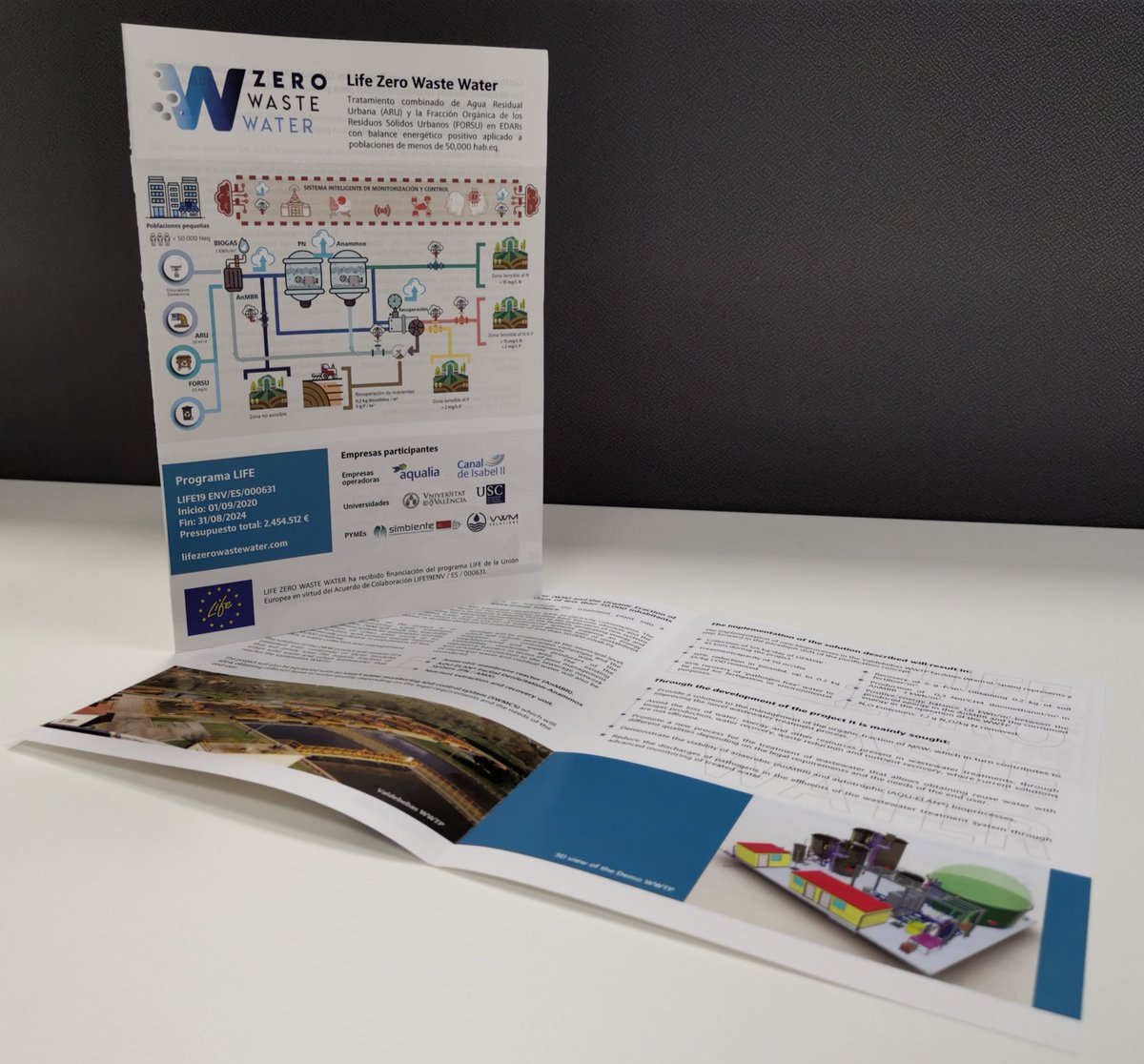 We have already received the leaflets of the project! 📖

----------------------------------------------

¡Ya hemos recibido los folletos del proyecto! 📖

<a href="/Comunica_IC/">Comunica IC</a> 

#lifezerowastewater #WWTP #positiveenergybalance #sustainability #ComunicaIC