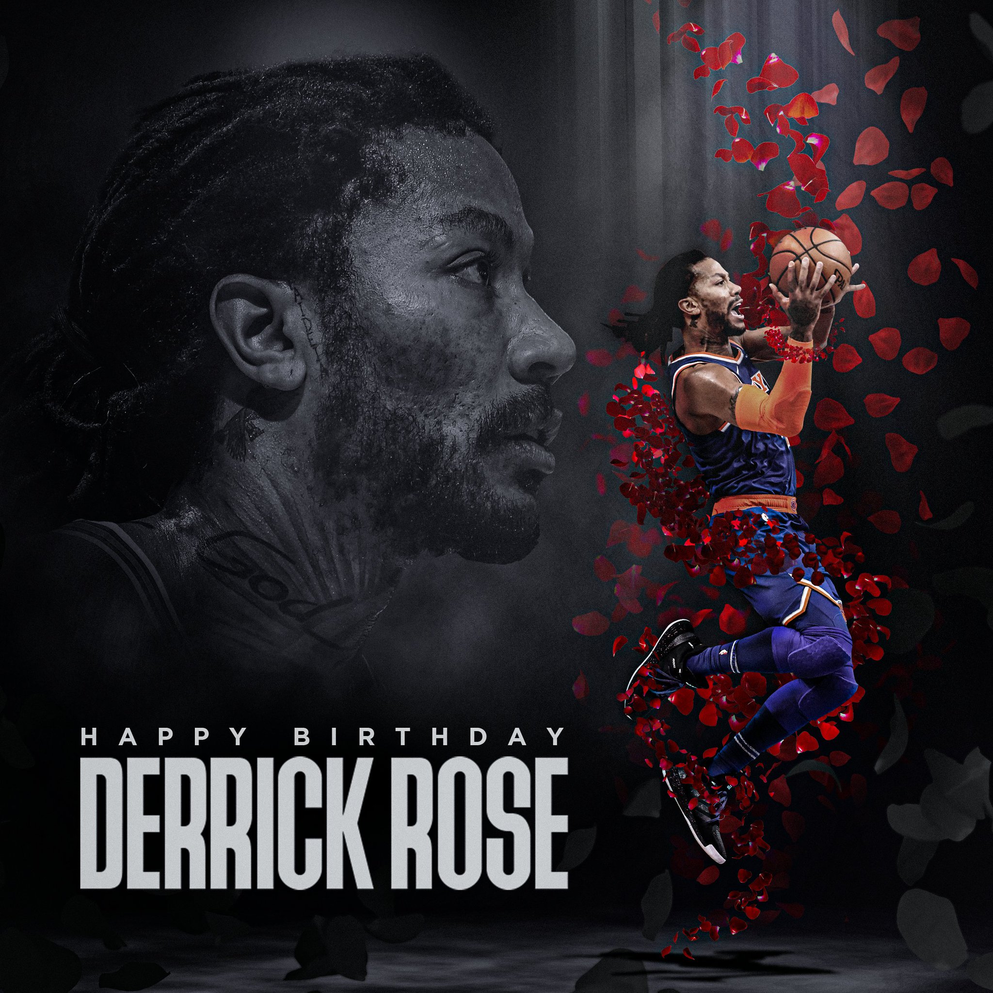 The world told Derrick to rise. Derrick Rose. 
Drop a to wish the youngest ever NBA MVP a happy birthday! 