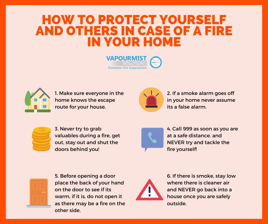 Vapourmist's tweet photo. Good information here on how to keep your home and family safe from a devastating fire. 🚒🔥🧯 https://t.co/3zGoX1HRAm