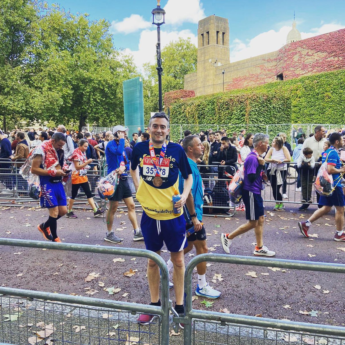 Here's Chris - one of our amazing team members - completing the <a href="/LondonMarathon/">TCS London Marathon</a> for <a href="/guidedogs/">Guide Dogs</a>, yesterday. Well done, Chris! Such a wonderful achievement and we even spotted you on <a href="/BBC/">BBC</a>! #WeRunTogether #LondonMarathon