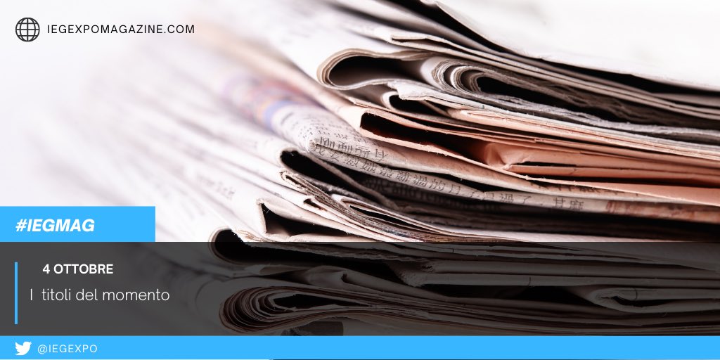 IEGexpo's tweet photo. Il tempo di un caffè per aggiornarsi sulle notizie del momento:
 
https://t.co/p54AB86Oic in prima pagina “la forza del congressuale” 23 giornate per 23k presenze.
 
E poi ancora “transizione ecologica: ecco la prima scuola in Italia” https://t.co/Pe06iR0Fgm
 
#IEGmag https://t.co/c8sGXkZBfB